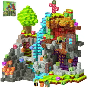 100PCS / 150PCS Magnetic Tiles Building Blocks Set – STEM Montessori Magnetic Construction Toys for Kids Ages 4–8, Creative Sensory Learning & Stacking Toy, Educational Christmas Birthday Gift for Boys and Girls