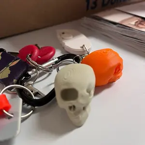 Tio's Interesting Oddities Cyclops Skull Keychain: A 3D Printed Mythical Miniature
