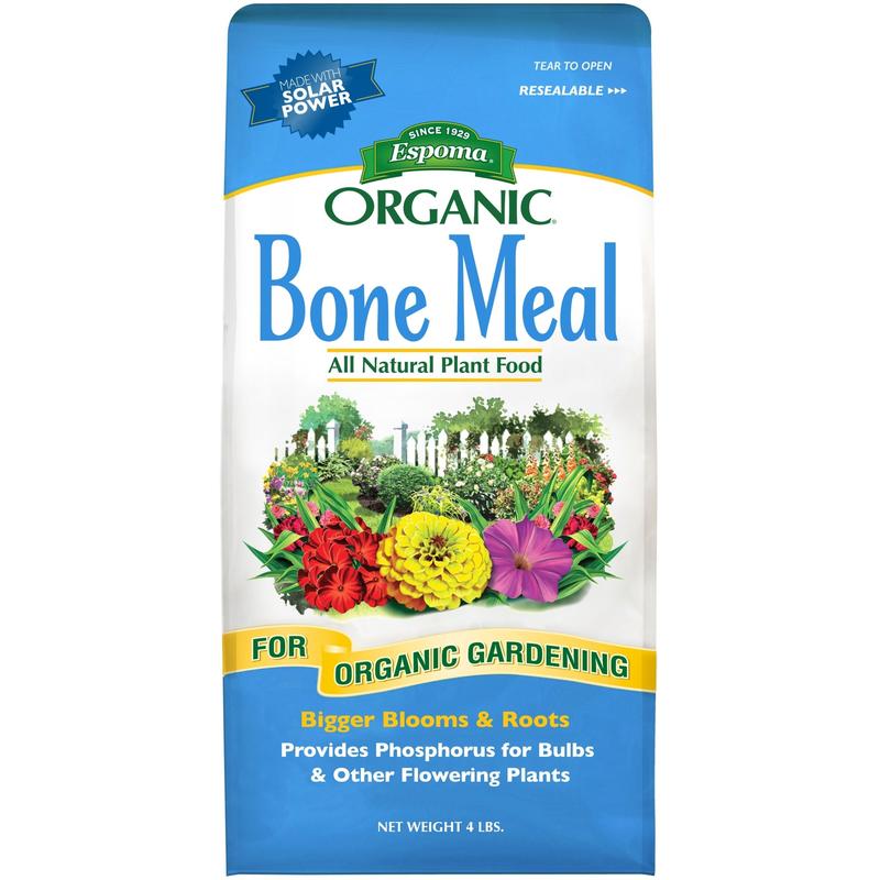 Espoma Organic Bone Meal 4-12-0 All Natural Plant Food for Organic Gardening, Provides Nitrogen and Phosphorus for Bulbs & Other Flowering Plants