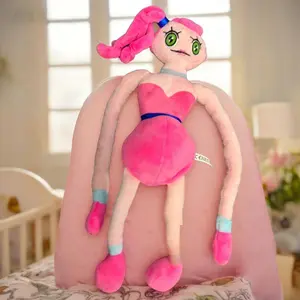 Mommy Long Legs Character Stuffed Toy, Pink Long-Limbs Doll from Poppy Playtime Horror Game, Kids' Plush Toy, Character Stuffed Toys