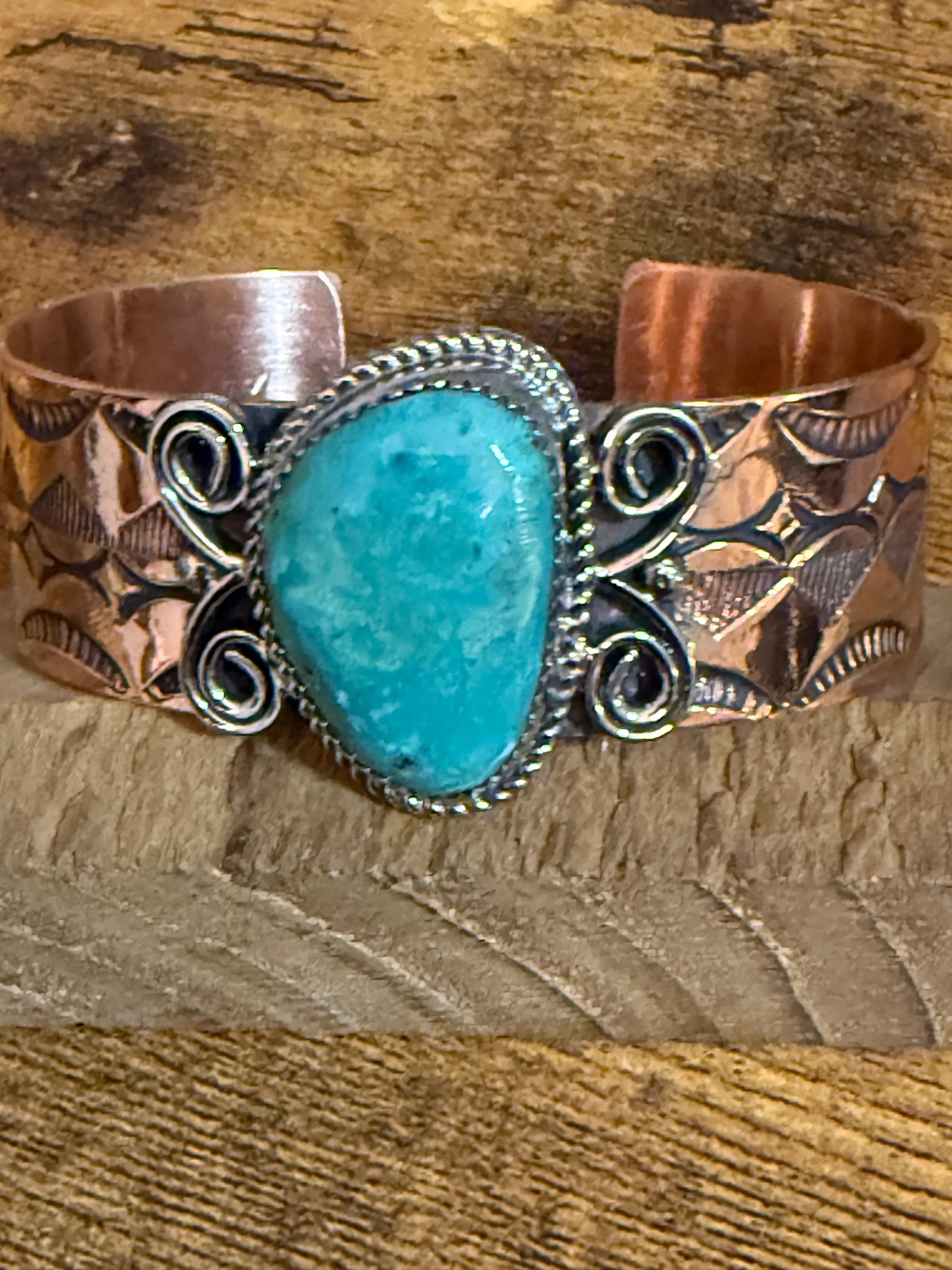 Bracelet Cuff Native American Copper Jewelry Navajo Copper 