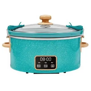 The Pioneer Woman Teal Speckle 6 Quart Slow Cooker