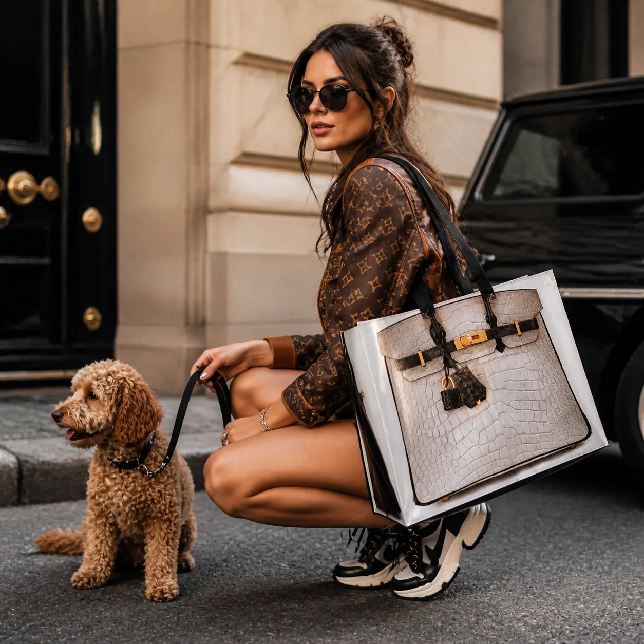 2026 Viral Must-Have Woven Tote Bag  Chic & Funny Everyday Carry Versatile Tote Bag Exquisite Tote Bag