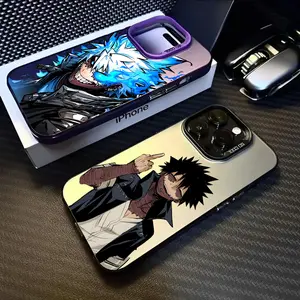 My Hero A-Academia D-Dabi Art Phone Case For IPhone 16 15 14 13 12 11 Pro Max Black Purple Matte Laser Metallic Aurora Funda Premium Phone Case Deals For You