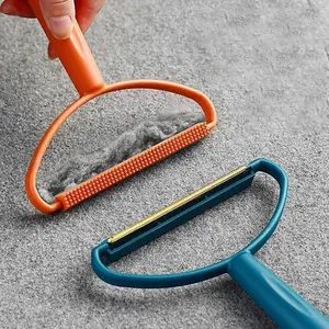 Revolutionize your Cleaning with the Portable Hair Ball Double-sided Trimmer fur removal multi-surface removal tool pet supply