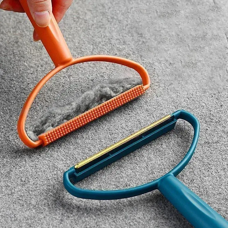 Revolutionize your Cleaning with the Portable Hair Ball Double-sided Trimmer fur removal multi-surface removal tool pet supply