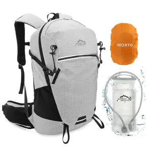 INOXTO 25L Hydration Hiking Backpack with 3L Water Bladder and Rain Cover