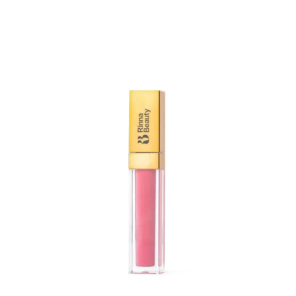 Rinna Beauty Lip Plumping Gloss - Not So Heavy Crown - Helps Boost Collagen, Increases Lip Volume, Elastin Production - Vegan, Cruelty-Free - 1 each