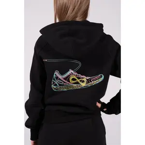 ALPHA CROP 1/4 ZIP HOODIE