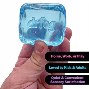 Schylling  Sensory Squeeze  with Super Solid Squish for Stress Relief 2.25" Cube Stress