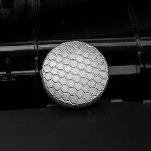 Titanium alloy honeycomb push card, with unique design and daily fun.