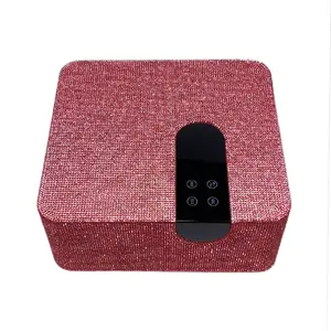 UV Light for Nails, Rechargeable Diamond LED Nail Dryer with 4 Timer Setting, Fast Nail Light Curing Lamp for Salon & Home