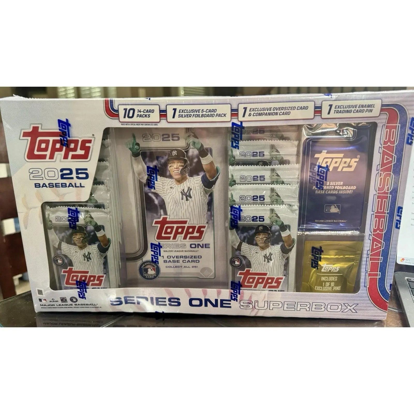 2025 Topps Series 1 Baseball Superbox - Factory Sealed