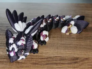 Flexi Owl Dragon – Articulated 3D Printed Fantasy Collectible, 8" Long