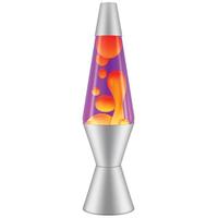 Yellow Lava, Purple Liquid and Silver Base