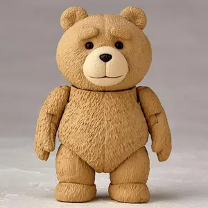 Ted2 Figure Bjd Ted Teddy Bear Action Figure AMAZING YAMAGUCHI Revoltech No.006 Teddy Brick Figure Gk Movie Model Doll Toy Gift