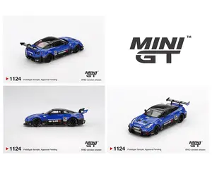 MINI GT 1/64 LB-Silhouette WORKS GT NISSAN 35GT-RR Ver.2 – Blue- Mijo Exclusives
