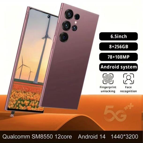 Perfect Holiday Birthday Gift -New Smartphone Android 5G, 6.8-inch Display Screen Protector, 6800h, Stylus, Earphones, Type-C Charging Cable, Case, Screen Protector Perfect Holiday Birthday Gift -New Smartphone Android 5G, 6.8-inch Display Screen Protector, 6800h, Stylus, Earphones, Type-C Charging Cable, Case, Screen Protector