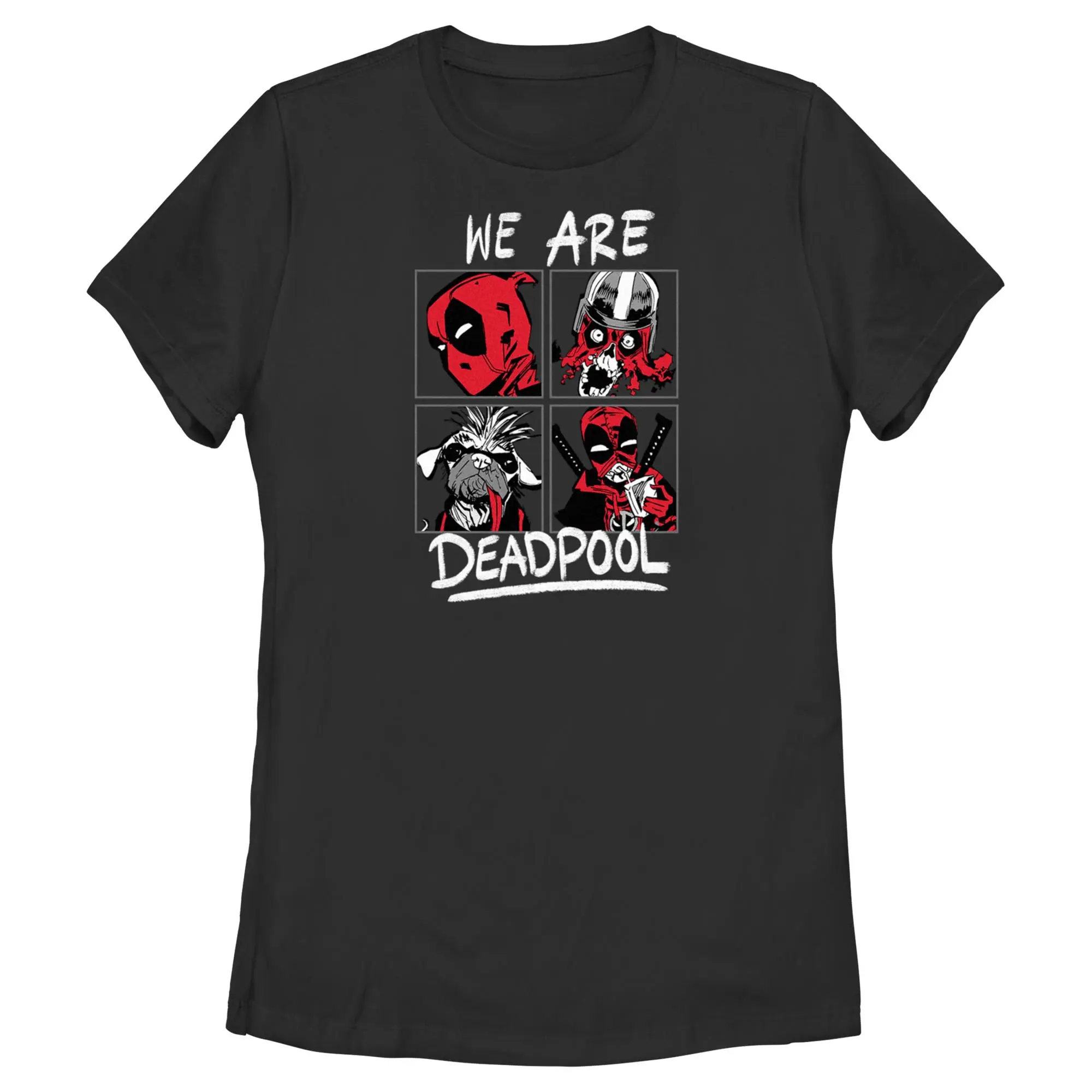 Women's Marvel: Deadpool & Wolverine Photo Squares T-Shirt