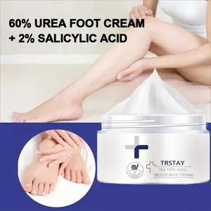 Trstay Urea & Salicylic Acid Face Cream, Shea Butter Deep Moisturizing, Exfoliating, Smoothing Rough Dry Skin, Skin Repair Care Cream