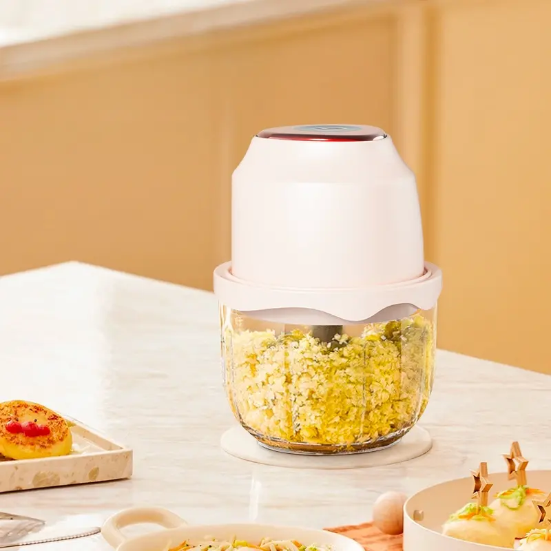 High Capacity Food Processor, Electric Garlic Mixer, Fruit Chopper, Meat Grinder, Vegetable Cutter, Kitchen Appliance for Home Use, Multifunction Vegetable Chopper, Food Choppers, Multifunctional Food Processor