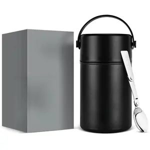 Thermo for Hot Food, 29 / 35 Oz Lunch Soup Thermo Food Jar, Wide Mouth Insulated Hot Food Container with Spoon for Adults