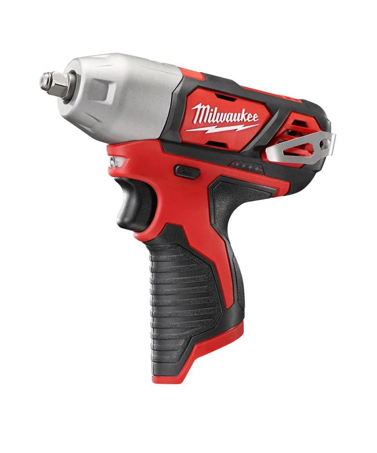 Milwaukee M12 Cordless 3/8” Socket Anvil Impact Wrench (2463-20) with Brushless Motor, Power Tools for Bolt Removal, Cordless Power Tools, Tight Spaces