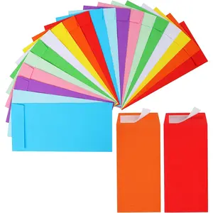 120pcs Quality Self-Seal Cash Envelopes, 3.2x6.6Inch, Ideal For Money Saving Challenges, Storing Coins, Gift Cards, Tickets, Perfect For Thanksgiving