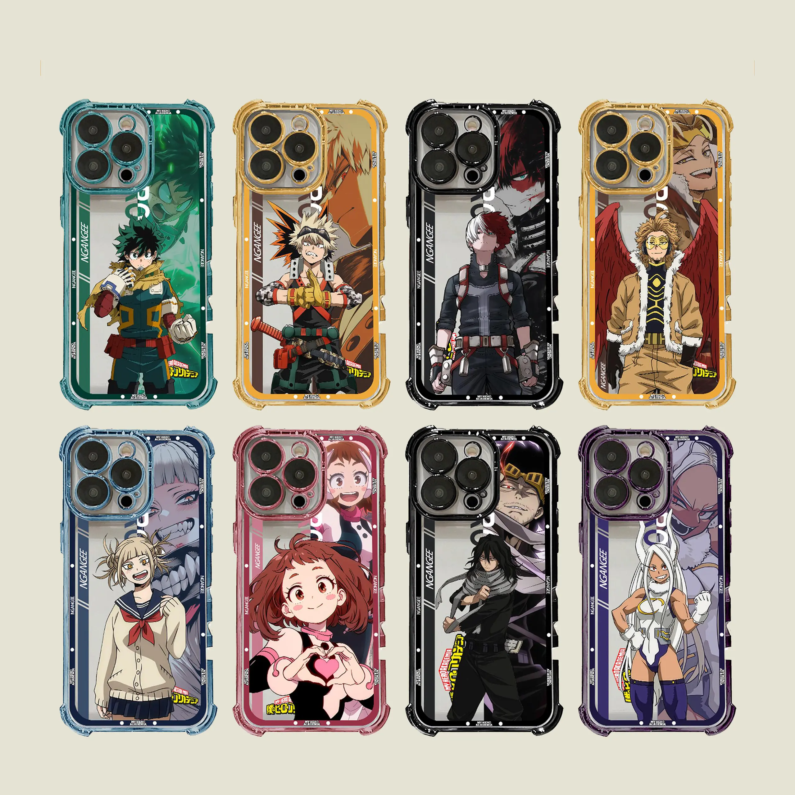 Hero Anime-Style Case for Samsung And iPhone fit Galaxy S22 S23 S24 S25 S24ULTRA and iPhone 17 17AIR 17 PRO MAX 11 12 13 14 15 16 PLUS YXXY1-6, Cover, Accessories, Smartphone