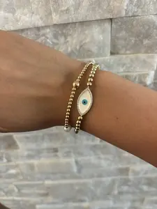 Protect Your Pearls of Wisdom – 14k Gold-Filled Pearl Bracelet Stack (Set of 2)