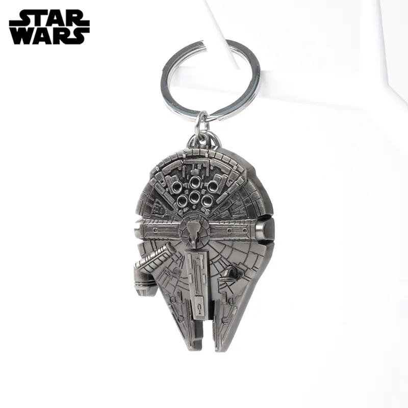 Star Wars Officially Licensed Classic Pewter-Zinc Alloy Keyring - Durable Bag Clip for Backpacks,Tactical Gear - Christmas,Birthday Gift for Friends with Split Ring,DIY Crafts Accessory