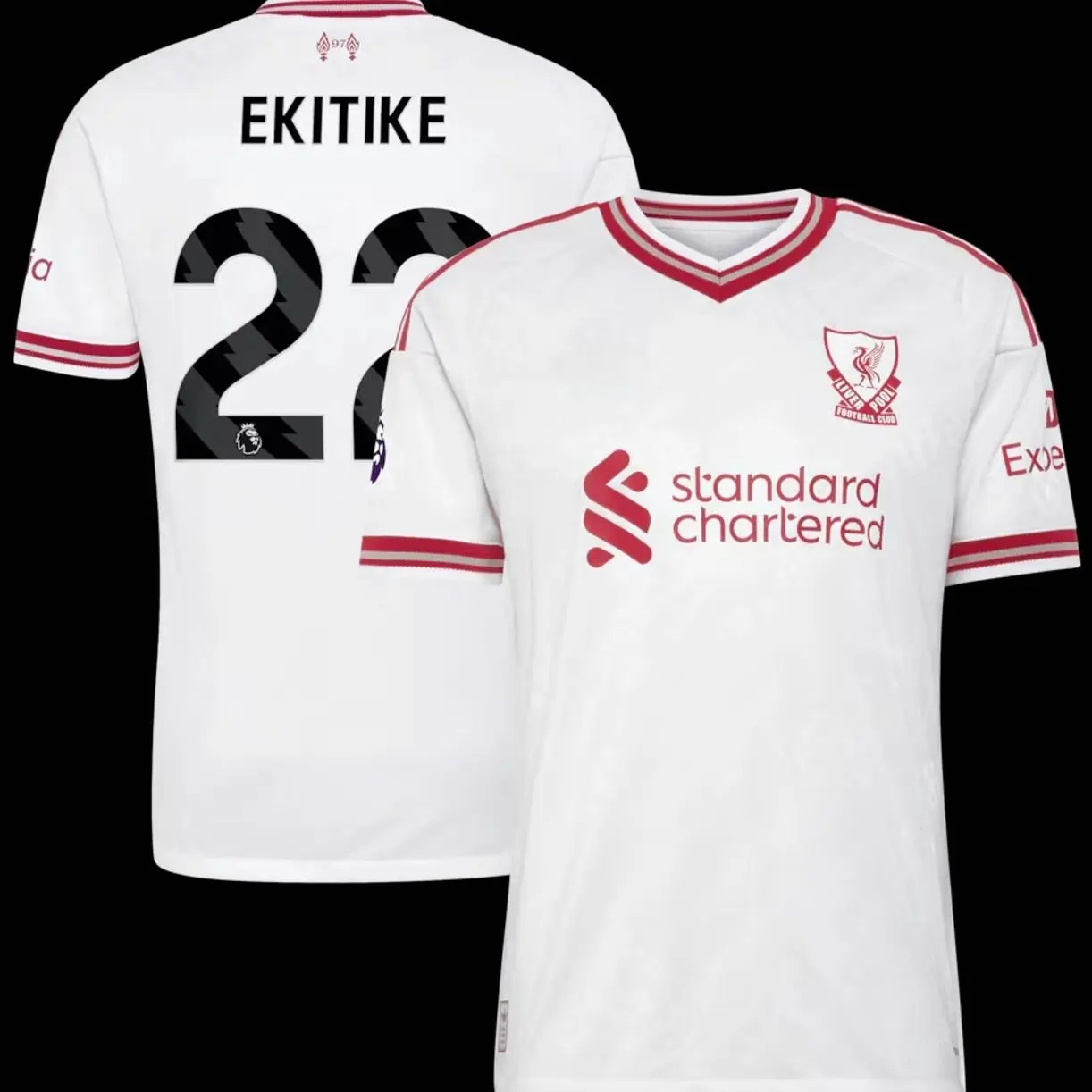 Unisex Soccer Jersey England Ekitike 22 Shirt Football Shirt Home Jersey 2026-2027