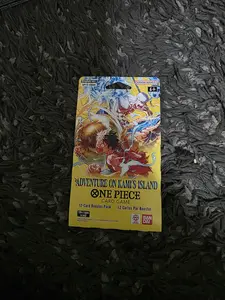 One Piece TCG Op-15 Adventure on Kami's Island Sleeved Booster Packs EB04 with High-Value Pulls for Collectors and Players