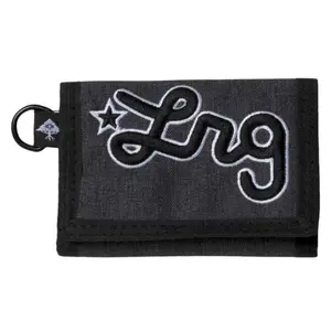 LRG WALLET FRAMEWORK TRIFOLD VELCRO WALLET / COLOR: GRAY Trifold Wallet Trifold Wallet