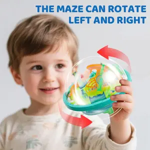 Labirinto Palla Mini Puzzle Magico 3D Intelligenza e Idea Gioco Labirinto Perplexus Labirinto Regali IQ Espositore per Bambini e