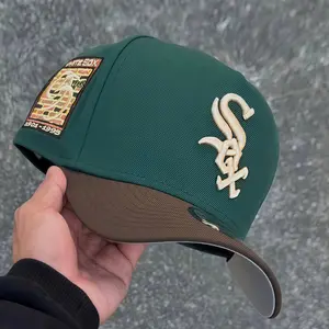 New Era MLB Chicago White Sox Forest Green 9FORTY Snapback Hat Streetwear Outfit Idea Baseball Cap Minimal Clean Fit Everyday Wear Gift