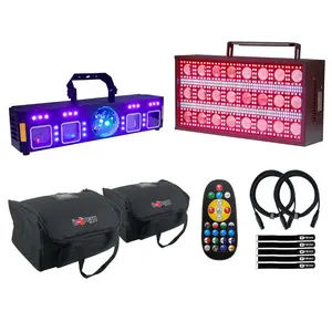 Clutch BEAM-JAM Motion Light Bar Fixture with BEAM-FLASH Motion Strobe Light & Bags Package