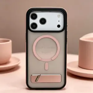 Darlingcase Magnetic Stand Phone Case for iPhone 17 Pro Max - Premium Durable Protection with Integrated Kickstand