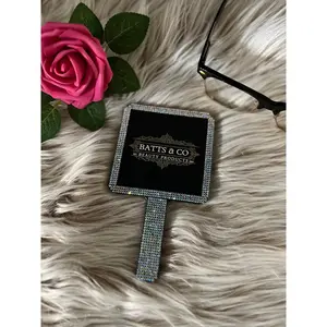 Small Handheld Sparkling Mirror