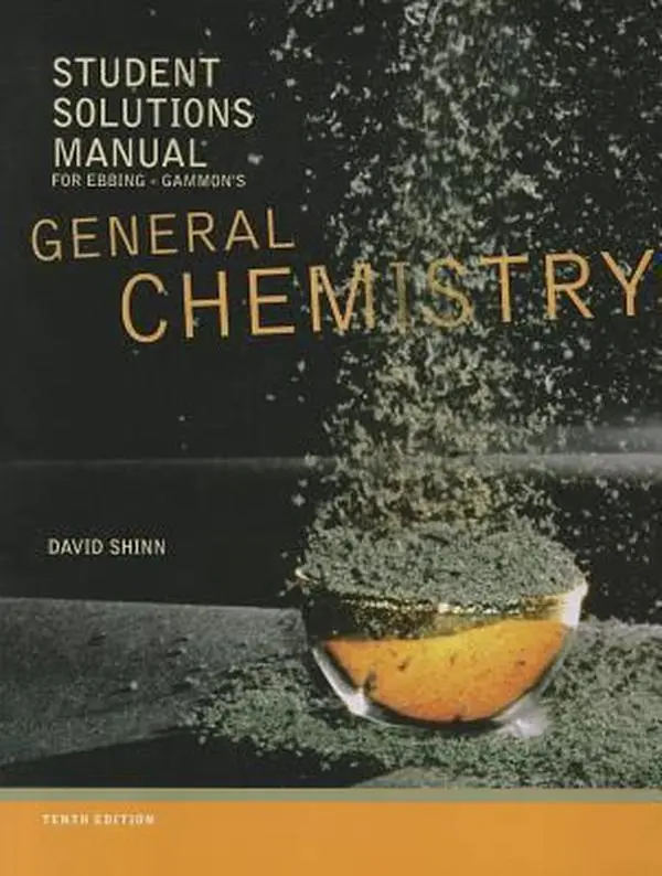 USED Book - General Chemistry Student Solutions Manual, 10th Edition by Ebbing, Darrell (Paperback) - english