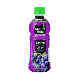 Minute Maid Korean Grape Juice Drink 350ml - Rich in Zinc, Refreshing Beverage