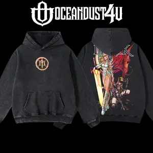 OceanDust4U Magik (Illyana Rasputina) Limbo Comics Soulsword Eldritch Men's Oversized Classic Seamless Cotton Fabric Hoodies & T-Shirts, Menswear
