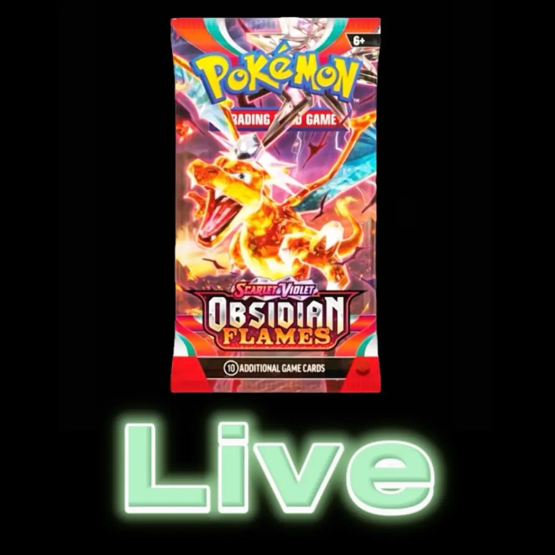 5 Obsidian flames booster packs - Pokemon TCG