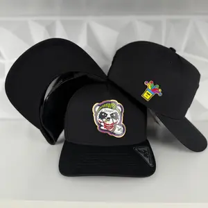 Joker Panda  SnapBack hat-black