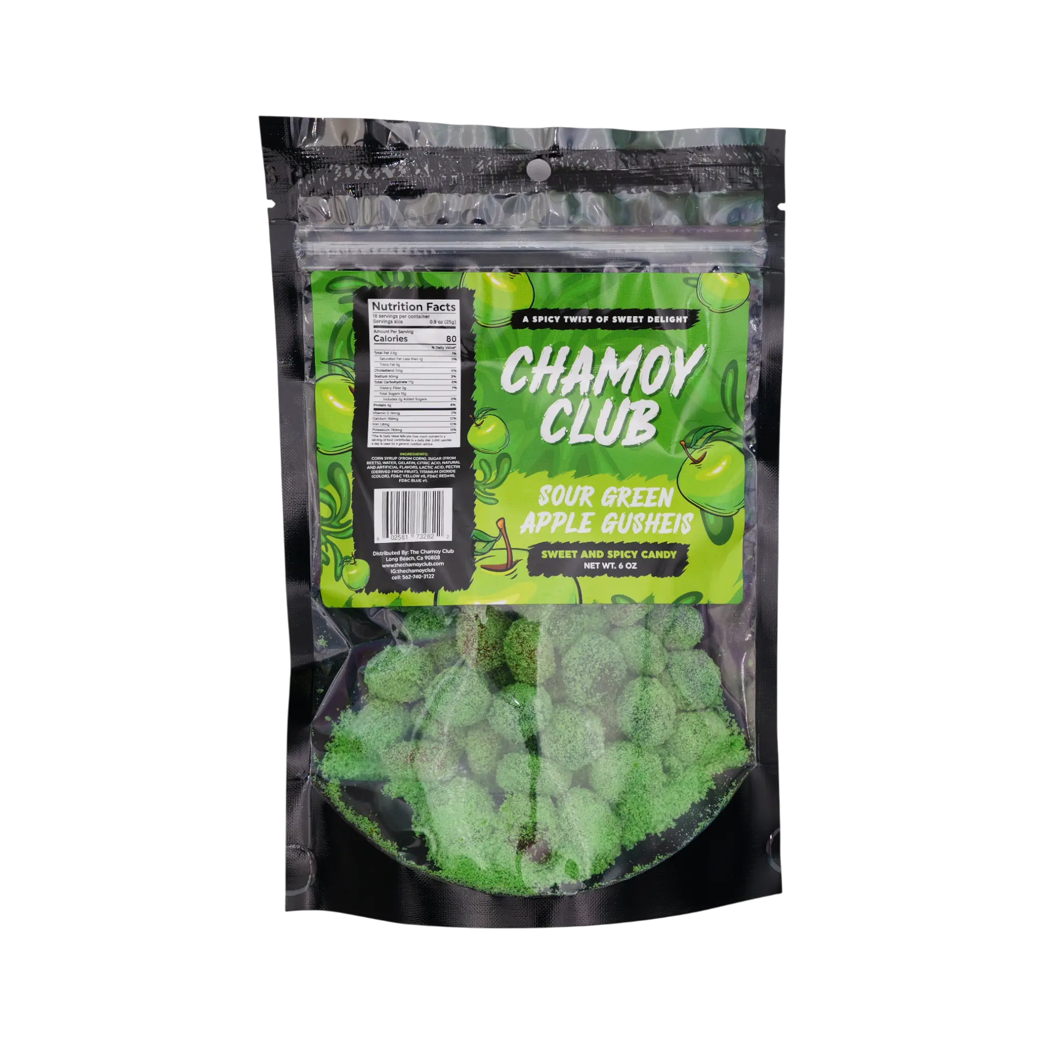 Chamoy Club - Sour Gushis Green Apple