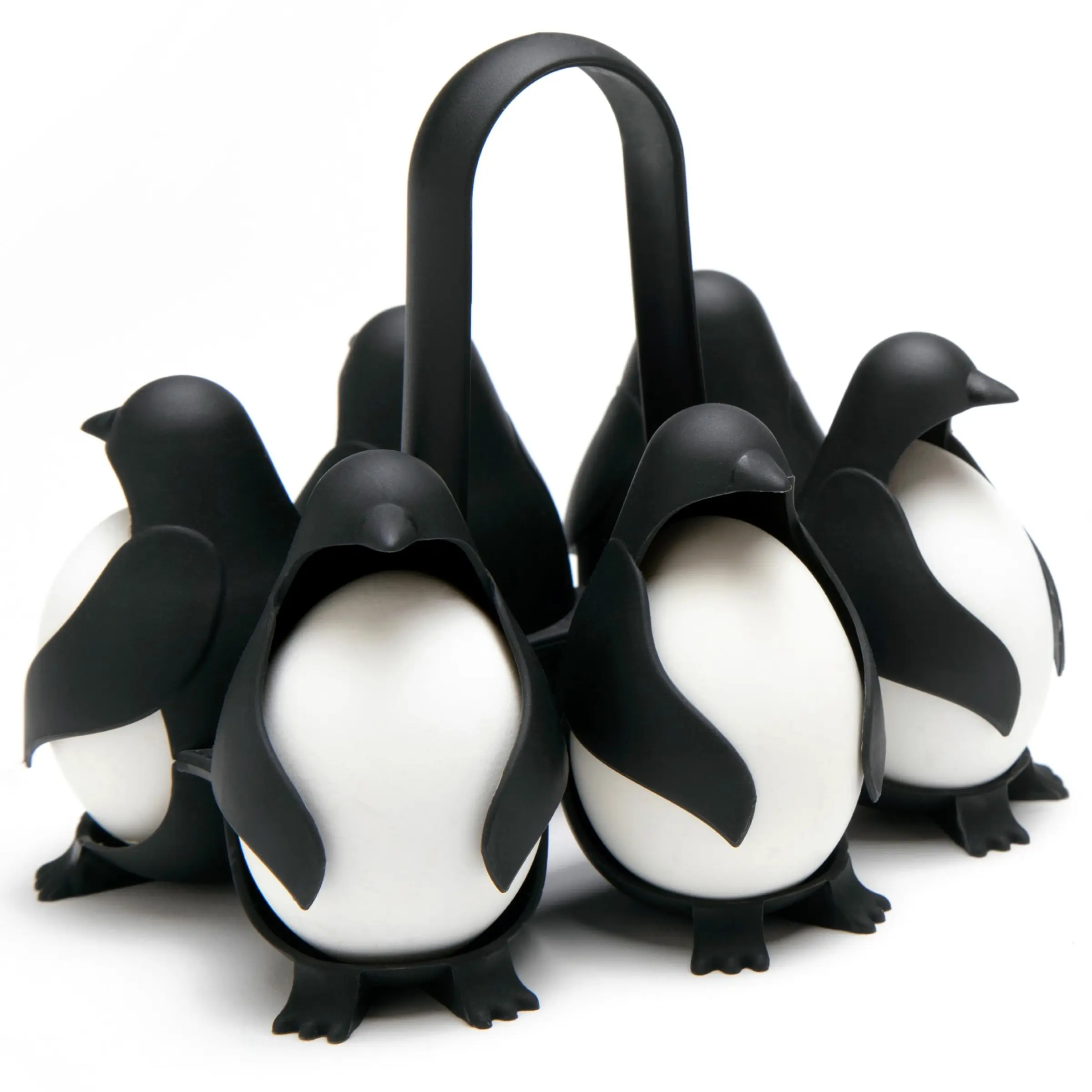 Penguin Egg Steamer Rack Set, Durable Plastic Design, Storage Organizer for Eggs & Food, Ideal Kitchen Utensil, Kitchen Gadgets, Kitchen Cooking Accessories, Kitchenware