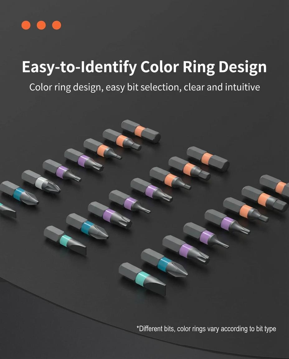 24 in 1 Magnetic Ratchet Screwdriver Set, Pocket Portable Hand Tools, DIY Compact Home Repair Tool Box with Interchangeable Bits, Switchable Multi-Tool Kit