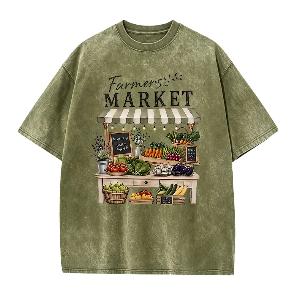 Farmers Market Shirt, Cottagecore Vegetable Market Tee, Rustic Farm Stand Tee, Garden Lover Tee, Vintage Farmer Market Graphic