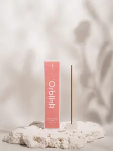 Orblink Rose Harmony Incense Sticks - Ritual Home Fragrance with Holder