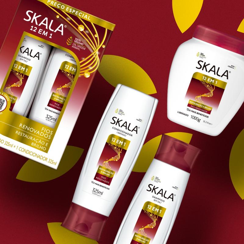 SKALA 12 in 1 - Hydration, Strength, Deep Repair, and Shine Hair Treatment 35.2